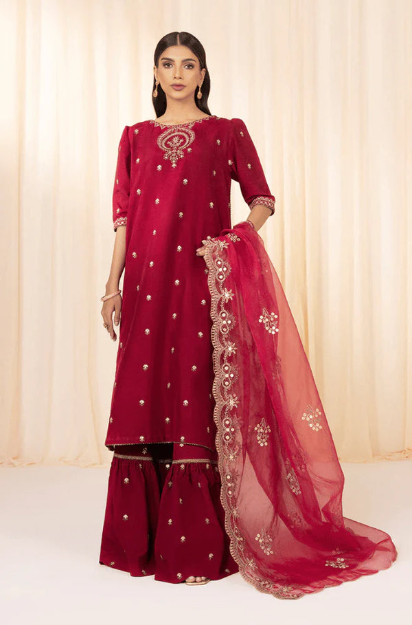 3 Piece - Lawn Embroidered Suit (Z973)